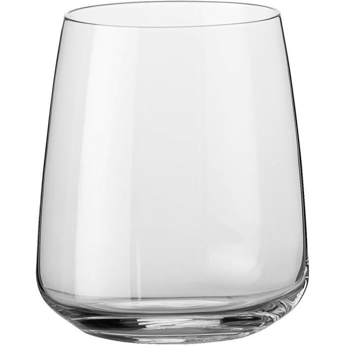 Set 24 Calici Da Vino Bormioli Rocco Collezione DIVINO - 12 Rossi 53 Cl + 12 Bianchi 44 Cl, Star Glass, Made In Italy