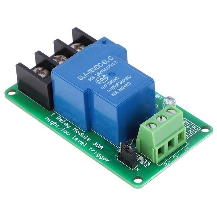 2 Modules Relais 1 Canal 5V Avec Optocoupleur - Trigger Haut/bas, Isolation, Pour Projets électroniques - 4