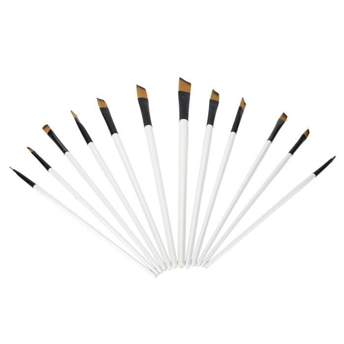 Pinceaux Mélangeur Encre 6 Pièces GORGECRAFT - Outils Artiste Pour Cartes Et Dessin