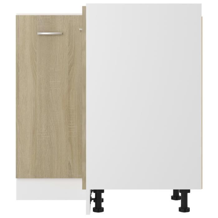 Armoire dangle - TMISHION - YID - Chêne sonoma - 755x755x805 cm - Aggloméré