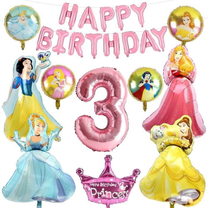 Décoration d'anniversaire 118 pièces Ballons or rose - décoration d'anniversaire fille