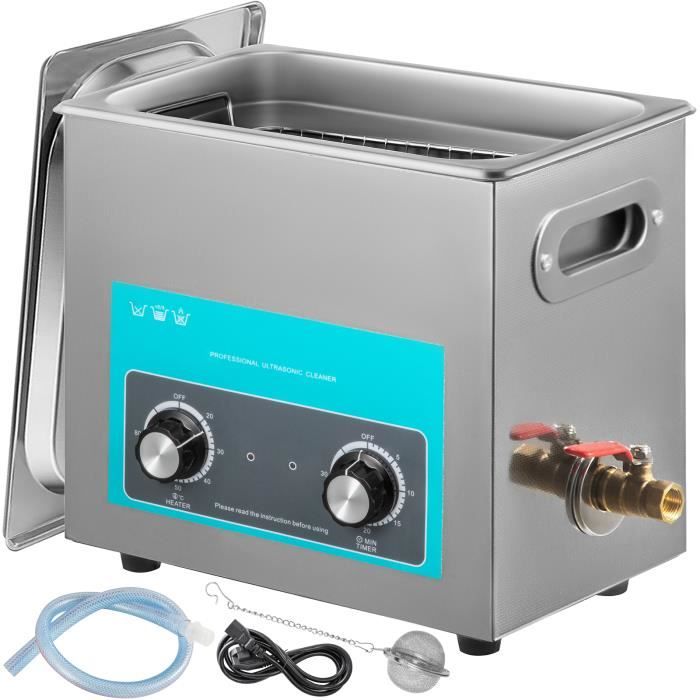Nettoyeur à Ultrasons 65 L - VEVOR - Minuterie Chauffage 80℃