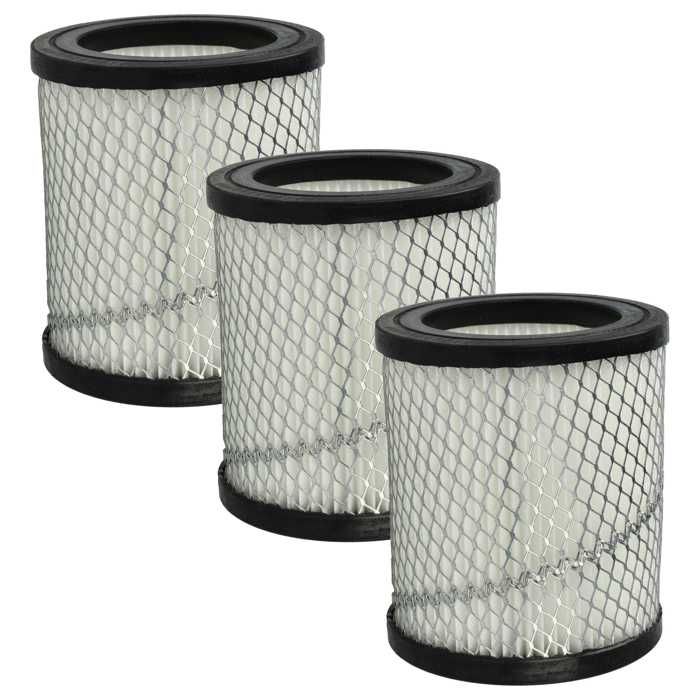 2 Filtres De Sortie D'air Pour Aspirateur Sebo Automatic X3, X4, X5, XP, Etc. - Compatible Réf. 5143 - Blanc