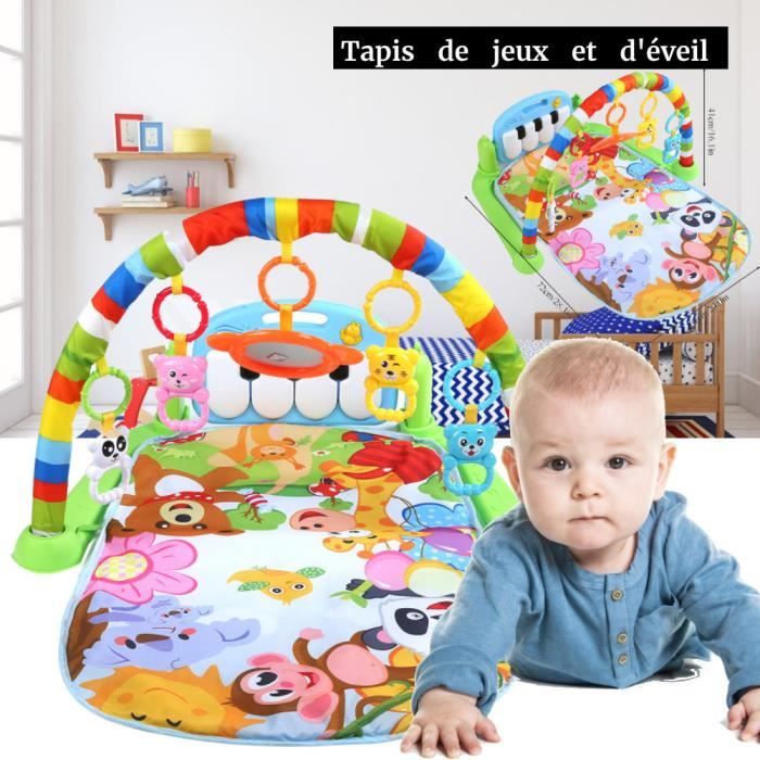 72 61 Cm Tapis D Eveil De Jeux Pour Bebe 0 18 Mois Amovibles Educatif Haute Qualite 27 Cdiscount Puericulture Eveil Bebe