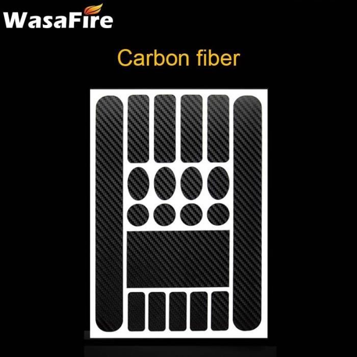 Carbon fiber black -Autocollant de protection de vélo résistant aux rayures, VTT cadre pour fourche avant, Film pour cadre de chaîne