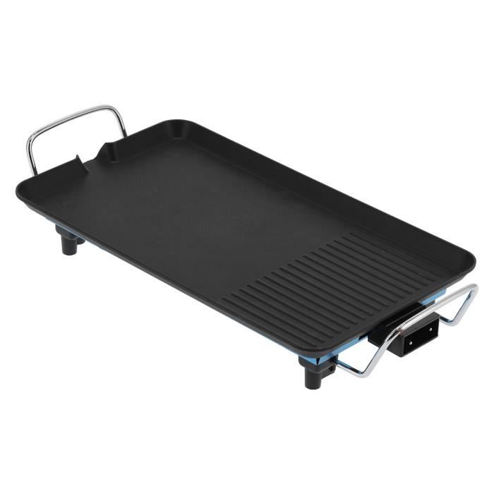 Plaque Chauffante électrique Antiadhésive Nihcora - Gril Barbecue 30 Cm, 1200W, Sans Fumée, Prise EU, Parfait Pour Crêpes, Steaks Et Plus - 6