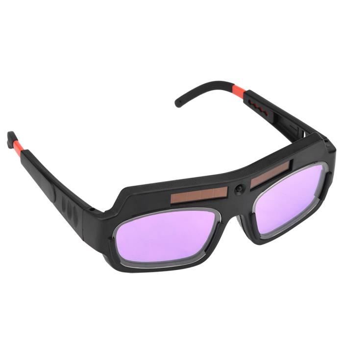 Lunettes de Protection Assombrissement Automatique Solaire Protection au Soudure à lArc Argon avec Écran à Gradation