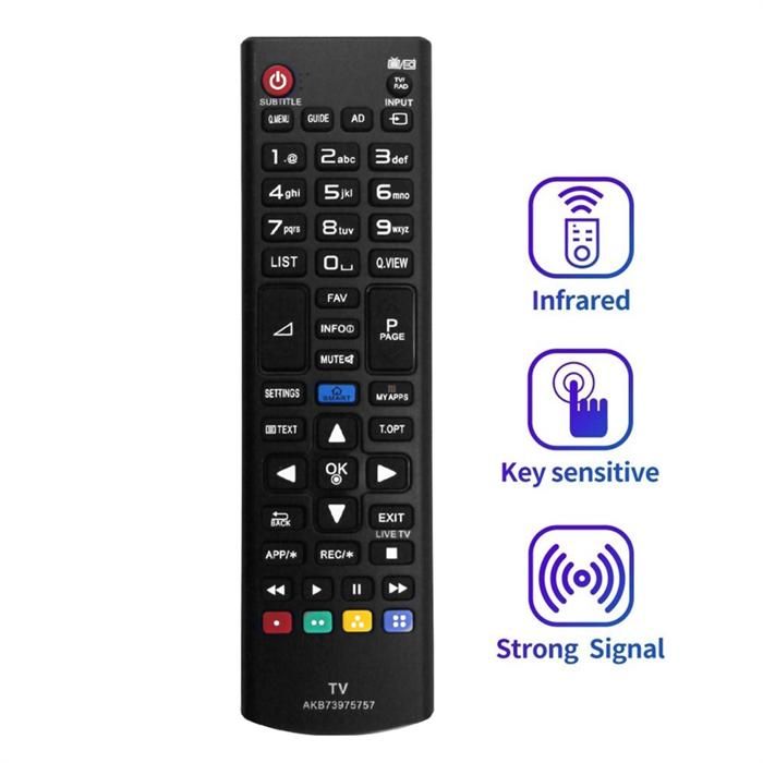 Télécommande Neuve Pour TV LG – Modèle AKB73715601 – Remplacement – WFSMARTS