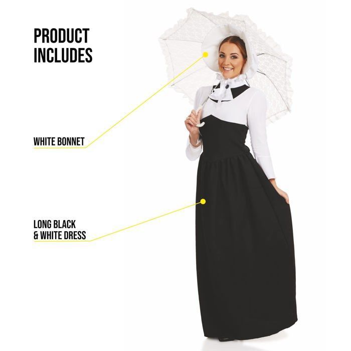 Robe Médiévale Femme Grande Taille - Style Victorien Reine - Manches Longues Flares - Pour Déguisement, Carnaval, Halloween, Fête