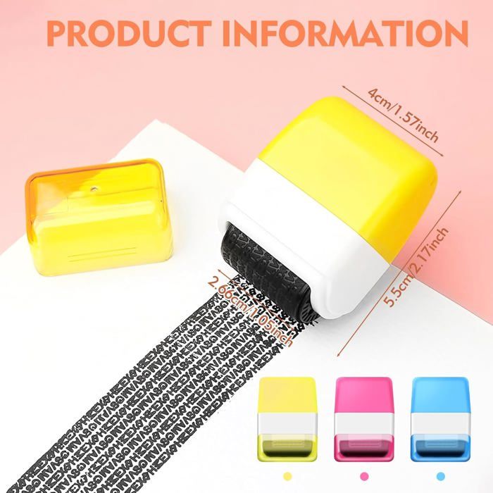 Lot de 2 tampons de prévention du vol d'identité - Protection des Lot de 2 tampons de prévention du vol d'identité - Protection des
