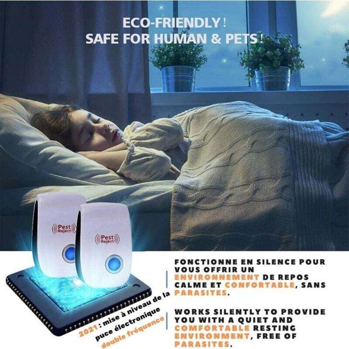 Répulsif Ultrason Solaire Pour Oiseaux Gardigo – Épouvantail électronique Avec Lumière