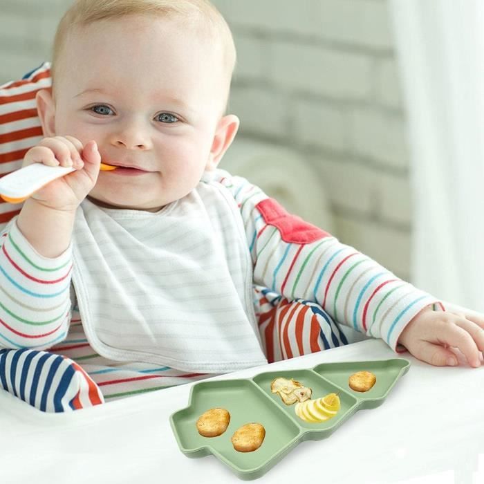 Assiette à ventouse pour bébé vaisselle alimentaire pour tout-petits  ustensiles de cuisine pour nourrissons rouge - Cdiscount Puériculture &  Eveil bébé