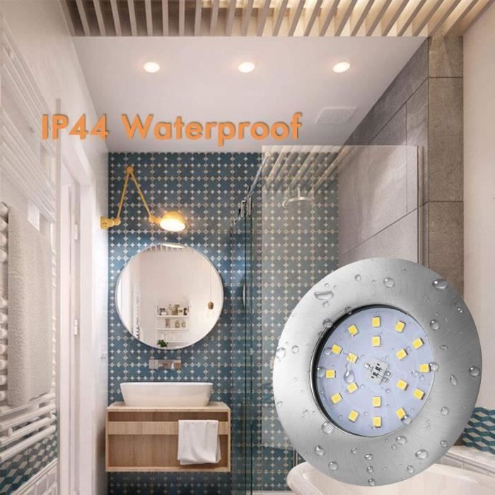 Transformez votre salle de bain avec nos spots LED encastrables