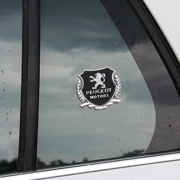 Autocollant d'insigne d'emblème de logo en métal pour KIT 107, autocollant  de voiture, noir brillant 3D, chrome, argent, accessoires de voiture -  AliExpress