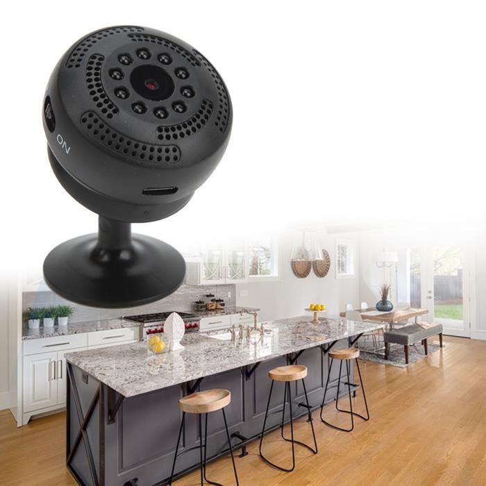 AUN Caméra de sécurité à angle de 120 ° Surveillance à distance 1080P ...