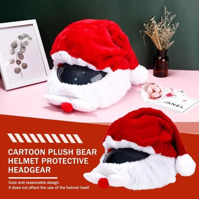 Juste en peluche pour casque de moto,étui pour casque complet