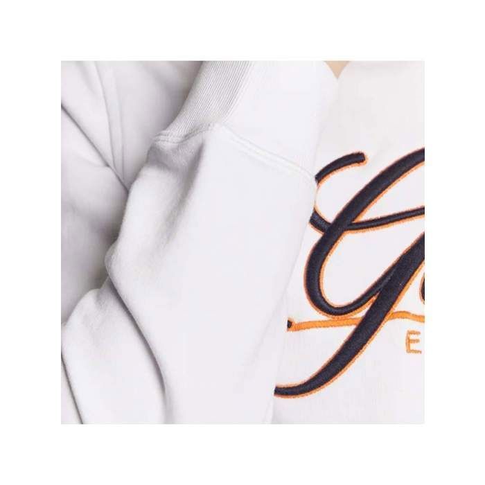 Sweat à Capuche Guess Homme Vert - Taille L, Logo, Occasion Très Bon état