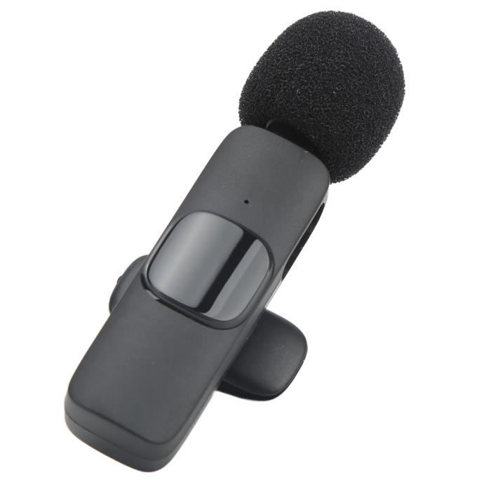 VBESTLIFE Micro-Cravate de Type C, Microphone Cravate Filaire à Suppression  Intelligente du Bruit Professionnel pour l'enseignement sur Le Web