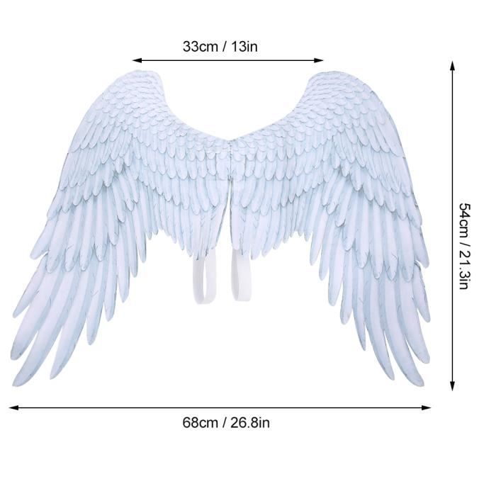 Ensemble D'ailes D'ange, Costume D'ailes D'ange, Facile à Porter
