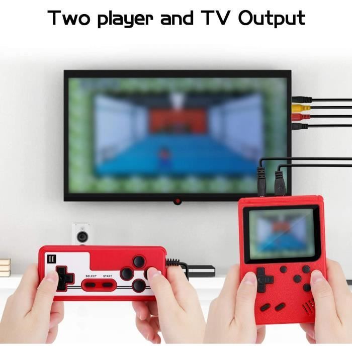 Mini Console De Jeux Console De Jeu Portable - Rétro - Rechargeable ...