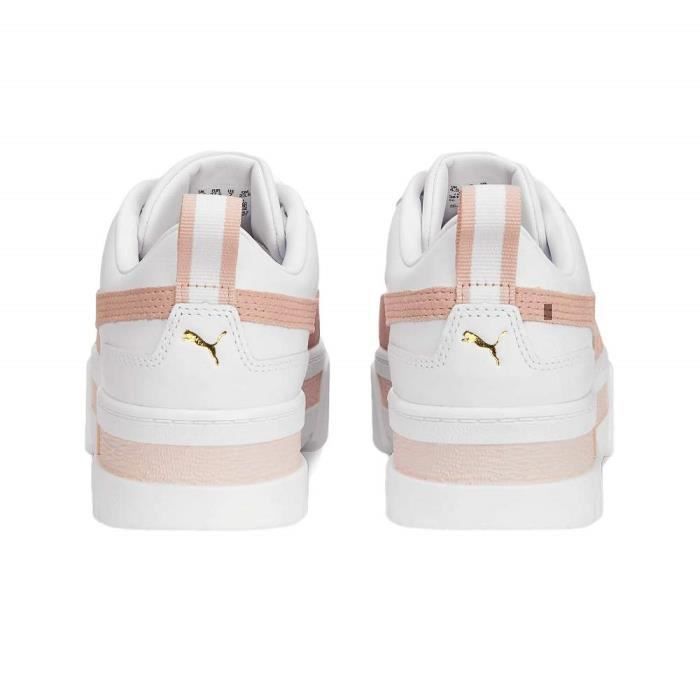 Puma Mayze Lth Chaussures pour Femme 381983-34 Blanc Blanc - Cdiscount ...