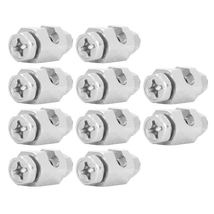 20 Serre-câbles Cuivre 2,5 Mm Universels - Pour Accélérateur Vélo, Moto, Tondeuse - 7