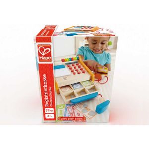 Navaris Caisse Enregistreuse Supermarché En Bois – Stand De Jeu éducatif Montessori 91,8 X 44,6 X 26,4 Cm – 26 Accessoires Fruits & Légumes – Dès 3 Ans