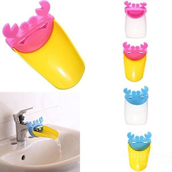 Bebe Robinet Lavabo Extender Belle Crab Forme Eau Chute Robinet D Extension Pour Enfants Enfants Tollders Se Laver Les Mains Cdiscount Puericulture Eveil Bebe
