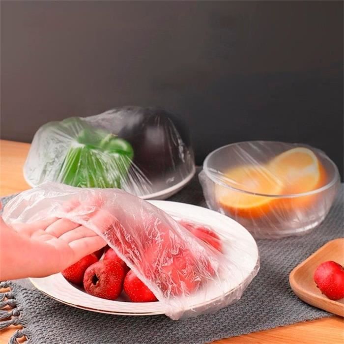 Emballage alimentaire,Film plastique élastique anti poussière, 100