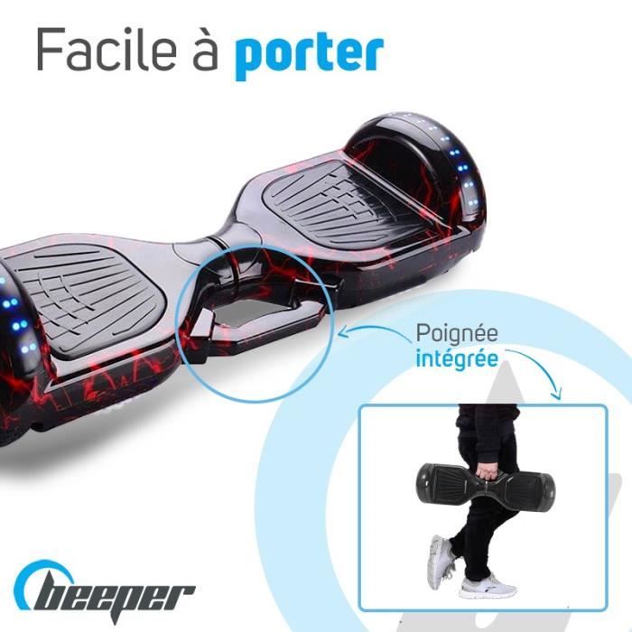 Hoverboard lectrique Beeper RC3 B Batterie Lithium ION 4 4 Ah