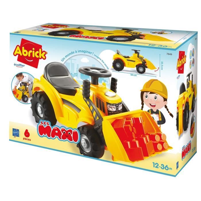Porteur Tracto pelle Les Maxi ECOIFFIER Jouet pour enfant de