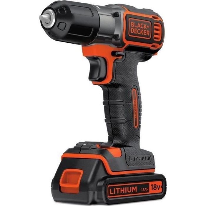 Black Decker Perceuse Visseuse Sans Fil Autosense 18v Lithium Achat Vente Perceuse Perceuse Sas Fil 18v Autosense Cdiscount