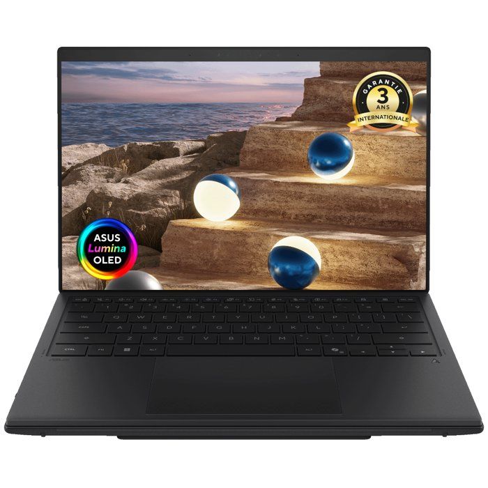 PC Portable ASUS ZenBook Duo OLED UX8407 : Win 11 14.0 WQXGA+ Tactile Intel Core Ultra 7 355 RAM SSD