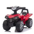 Porteur quad rouge pour enfant de 1 à 3 ans - GOOD YEAR - Grandes roues et siège incliné-0