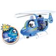 Hélicoptère de police Pinypon Action - SPLASH TOYS - Avec figurine et système de poulie-0