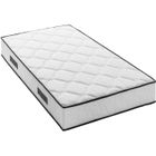 SOMNIS BEDDING Matelas 90 x 200 cm - Hauteur 24 cm - 380 ressorts ensachés - 7 zones - Equilibré - réversible - fabriqué en Belgique