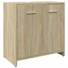 VIDAXL Bonne qualité - Armoire de rangement Armoire lavabo de salle de bain et WC - BONNIE - chêne sonoma 60x33x60cm DECO M1344030