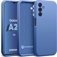 Coque pour Samsung Galaxy A25 5G, Housse en Silicone de Qualité,Etui Compatible avec (Bleu Ciel, Samsung A25 5G)