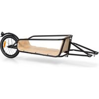 Remorque vélo - KLARFIT Companion Chaser - Pour les vélos : de 20" à 28 - Beige