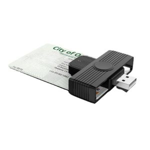 ADAPTATEUR CARTE SD CR318-USB-Lecteur de carte à puce USB Type C, adap
