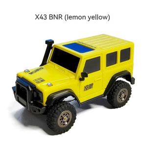 VEHICULE RADIOCOMMANDE Vehicule radiocommande,Ldarc-Mini véhicule d'escalade RC hors route,jouet et pièces de voiture télécommandée- BNR Lemon Yellow