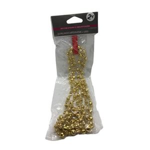 Fil décoratif, collier de perles pour la décoration,  décoration de mariage, ruban de perles, guirlande 2.5m-7390-01