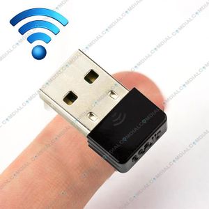 Adaptateur WiFi 150Mbps Carte Externe Clé USB sans Fil Dongle Antenne  Intégrée Ethernet LAN Compatible Windows 10/7/XP