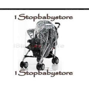 housse pluie poussette double graco