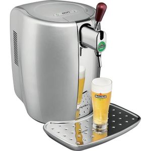 MACHINE A BIÈRE  Machine à bière Argent + coffret 2 verres