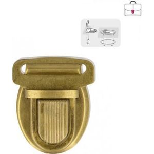 GIRAFEDA 14 Pcs Attache Cartable à Placage Fermoir Cartable Rétro Fermoir Sac Fermoir Sac à Main Métallique Fermoir Porte Monnaie Boucle Sac à Main Fermoir Pression pour Sac Porte Monnaie Portefeuille