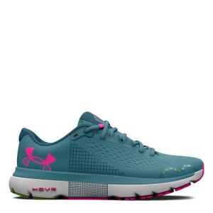 CHAUSSURES DE RUNNING Chaussures de course - UNDER ARMOUR - HOVR Infinite 4 - Femme - Vert/Bleu - Running