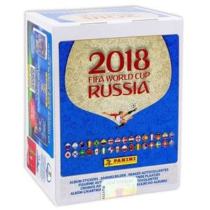 PANINI Russia 2018 World Cup 18-Display 100 pochettes 500 stickers neuf dans sa boîte 682 Edition