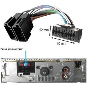 Adaptateur ISO Pour Autoradio Renault Modus (2005-2008), Connecteur MASTERLINE Facile