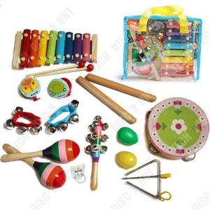 Jouet Musical Montessori 7 En 1 - Xylophone Tambour Trompette | Enfant 1-5 Ans | Cadeau